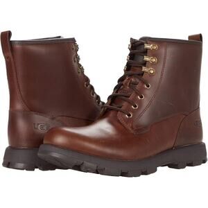 UGG MENS KIRKSON BOOT CORDOVAN LEATHER WATERPROOF VIBRAM WOOL LINED‎